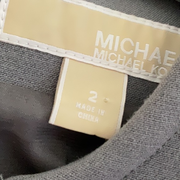 Micheal Kors Dove Gray Sheath Dress - Picture 10 of 10